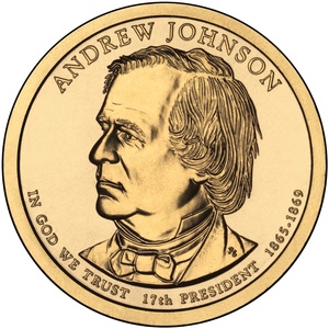 2011 1-dollar - S - Andrew Johnson reverse